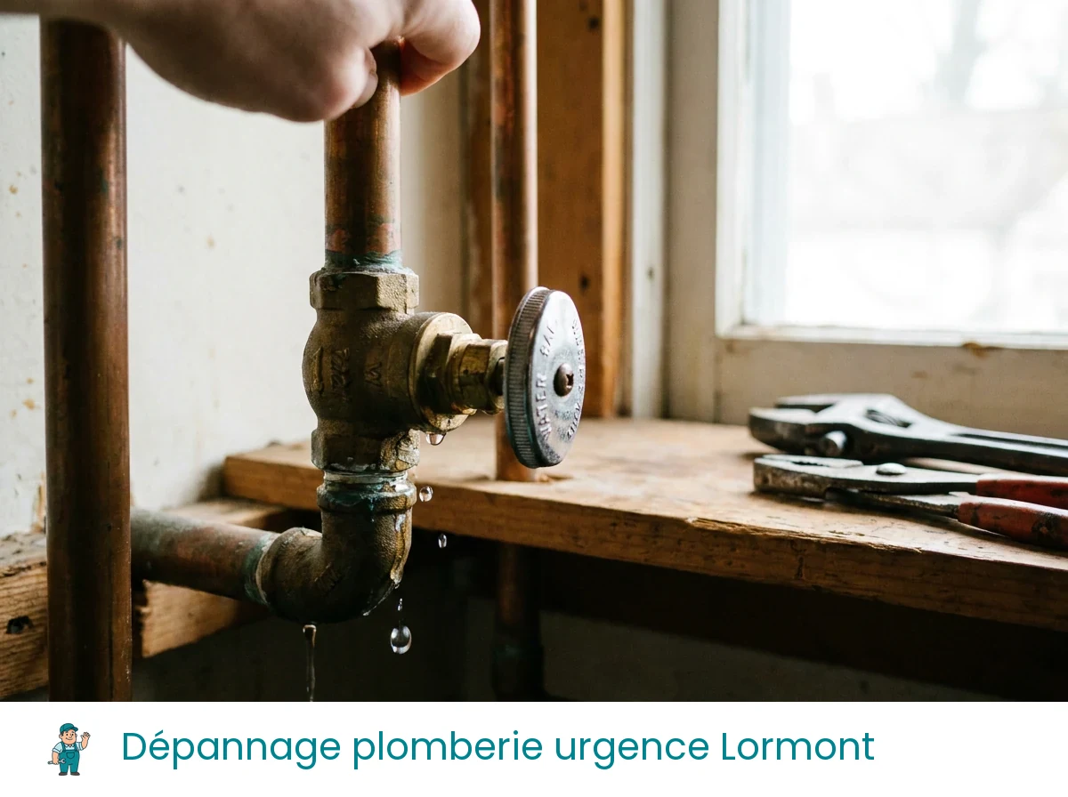 Dépannage plomberie urgence à Lormont