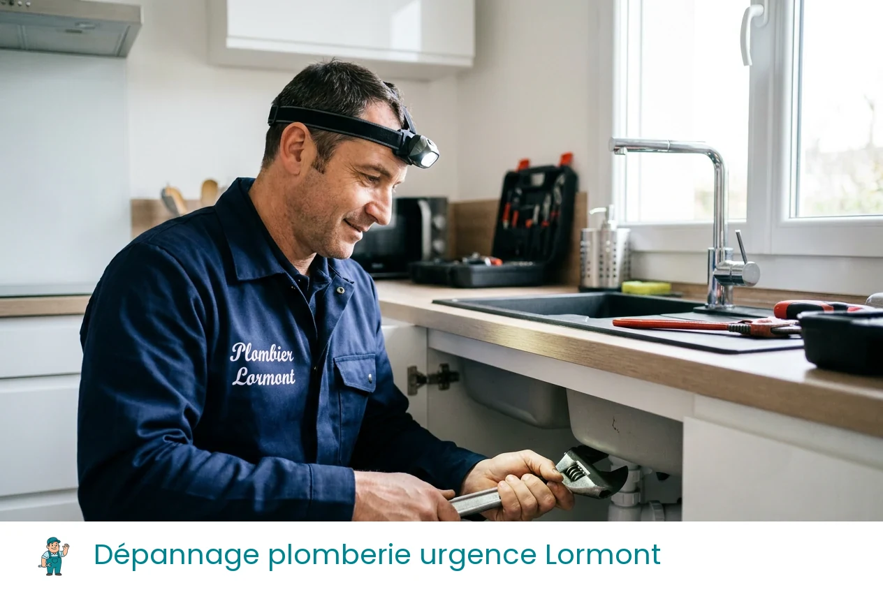 Dépannage plomberie urgence à Lormont