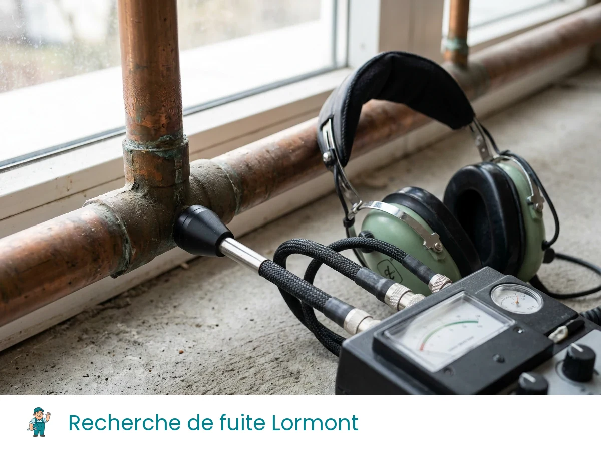 Recherche de fuite à Lormont