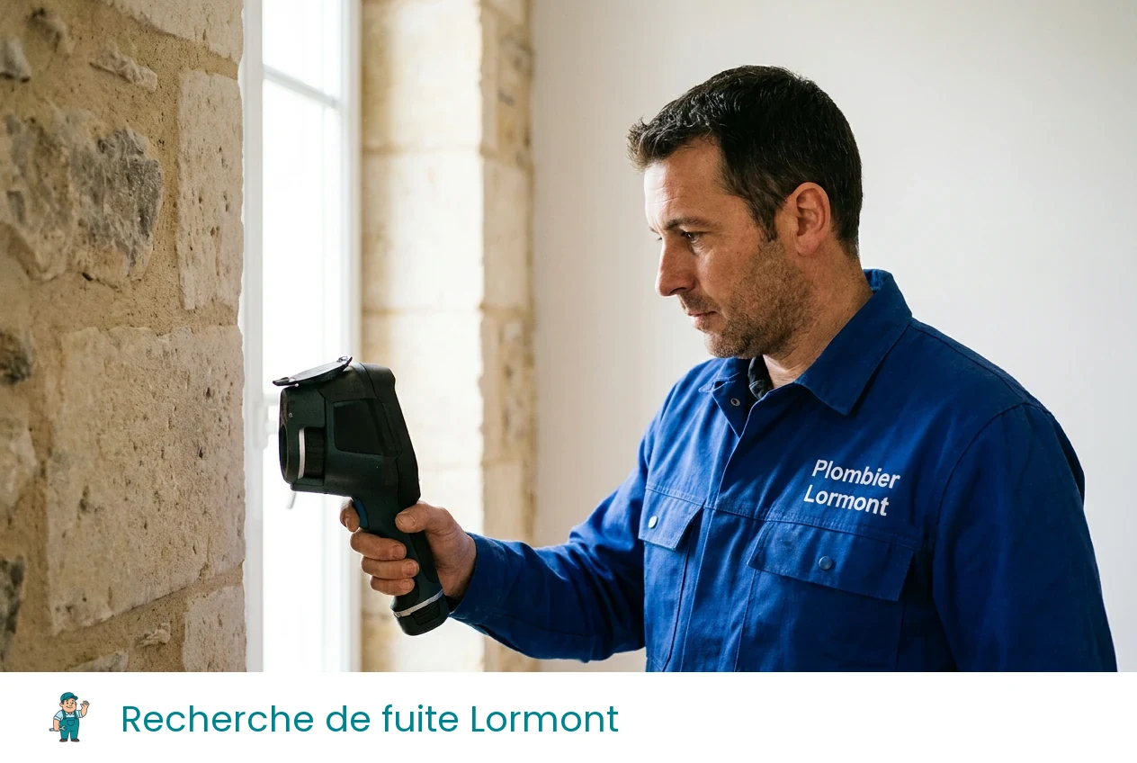 Recherche de fuite à Lormont