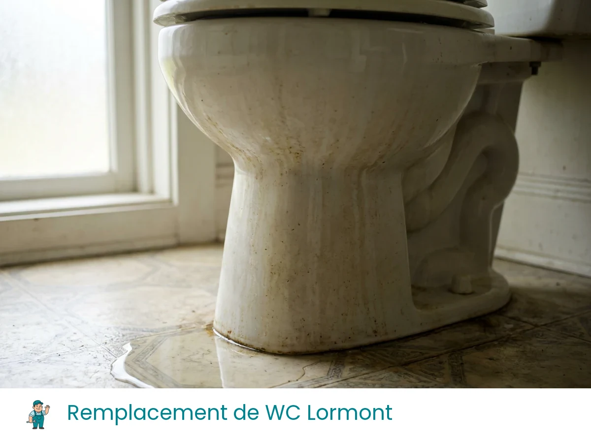 Remplacement de WC à Lormont