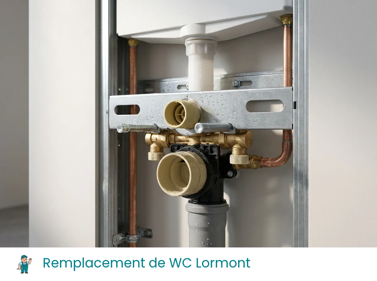 Remplacement de WC à Lormont